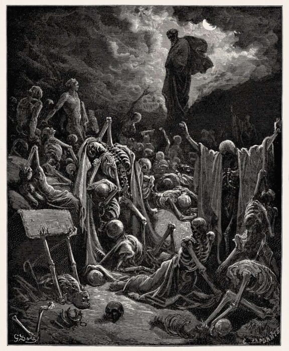 Gustave Dore Valley of Dry Bones Sleep Token