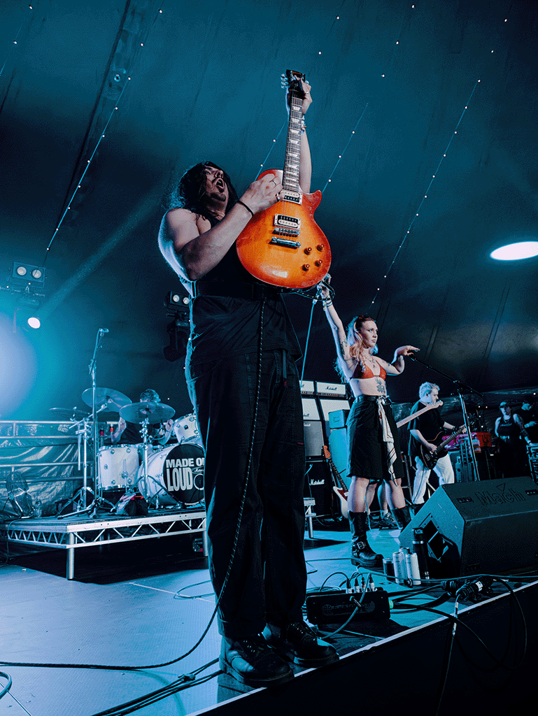 IOTA performing at 2000trees Festival 2026